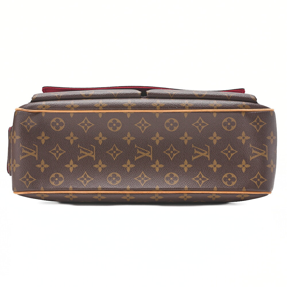 LOUIS VUITTON Monogram Myrti Pricite Handbag M51162 Brown Gold-Tone Hardware, Pre-Owned