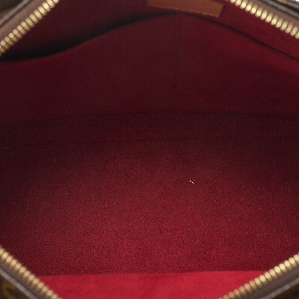 LOUIS VUITTON Monogram Myrti Pricite Handbag M51162 Brown Gold-Tone Hardware, Pre-Owned