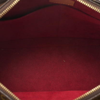 LOUIS VUITTON Monogram Myrti Pricite Handbag M51162 Brown Gold-Tone Hardware, Pre-Owned