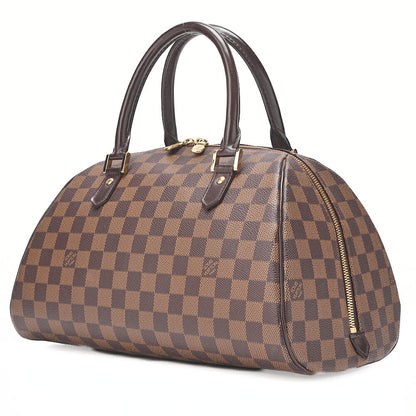LOUIS VUITTON Louis Vuitton Damier Rivera MM N41434 Brown Gold-Tone Hardware, Pre-Owned