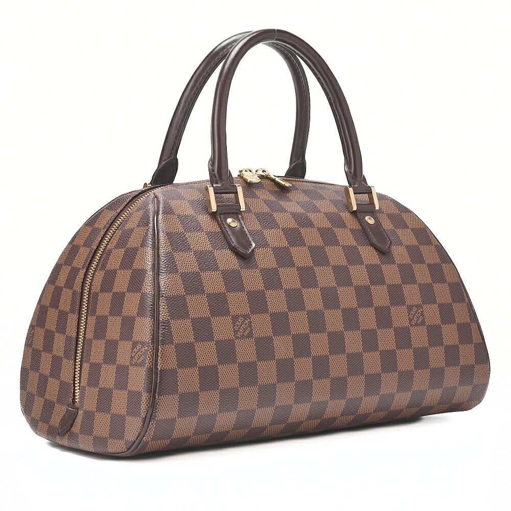 LOUIS VUITTON Louis Vuitton Damier Rivera MM N41434 Brown Gold-Tone Hardware, Pre-Owned