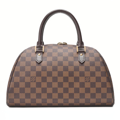 LOUIS VUITTON Louis Vuitton Damier Rivera MM N41434 Brown Gold-Tone Hardware, Pre-Owned