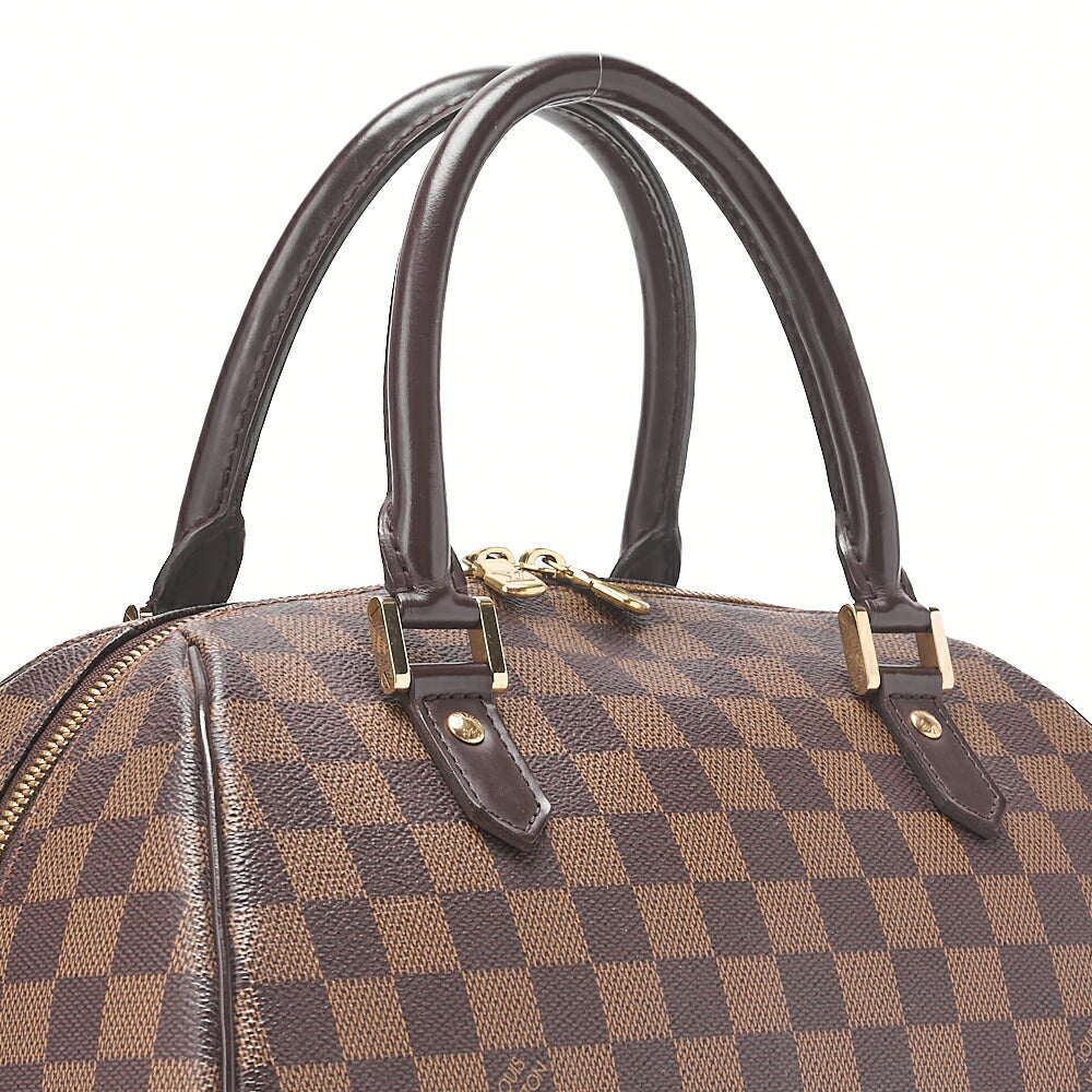 LOUIS VUITTON Louis Vuitton Damier Rivera MM N41434 Brown Gold-Tone Hardware, Pre-Owned