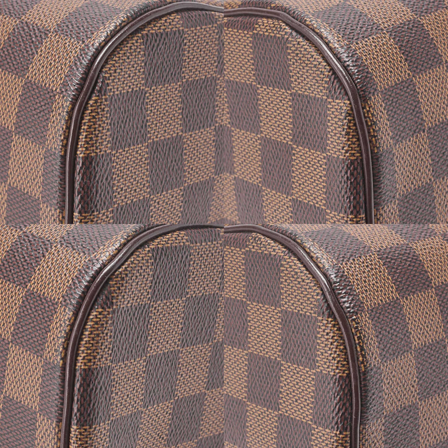 LOUIS VUITTON Louis Vuitton Damier Rivera MM N41434 Brown Gold-Tone Hardware, Pre-Owned