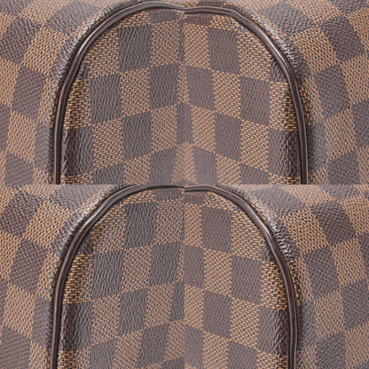 LOUIS VUITTON Louis Vuitton Damier Rivera MM N41434 Brown Gold-Tone Hardware, Pre-Owned