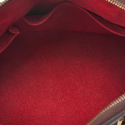 LOUIS VUITTON Louis Vuitton Damier Trevi PM Handbag N51997 Damier Evenu Brown Gold-Tone Hardware, Pre-Owned