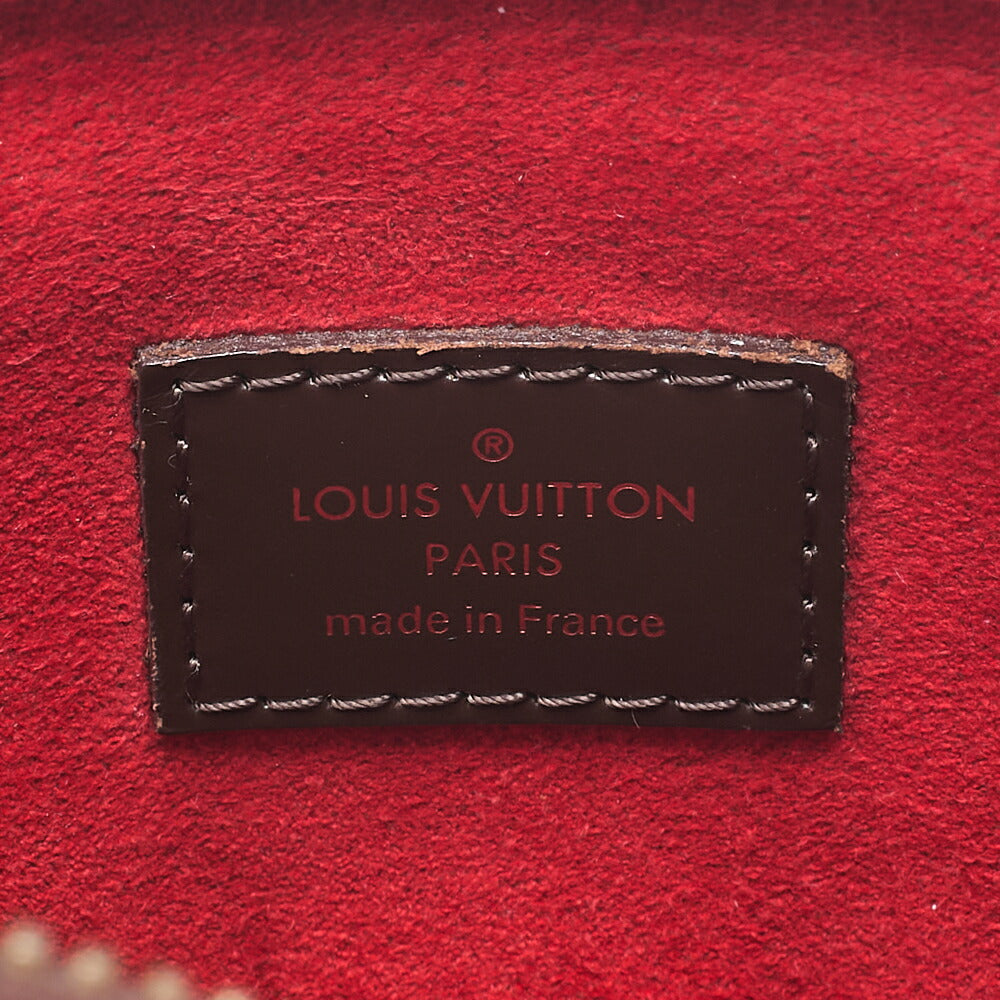 LOUIS VUITTON Louis Vuitton Damier Trevi PM Handbag N51997 Damier Evenu Brown Gold-Tone Hardware, Pre-Owned