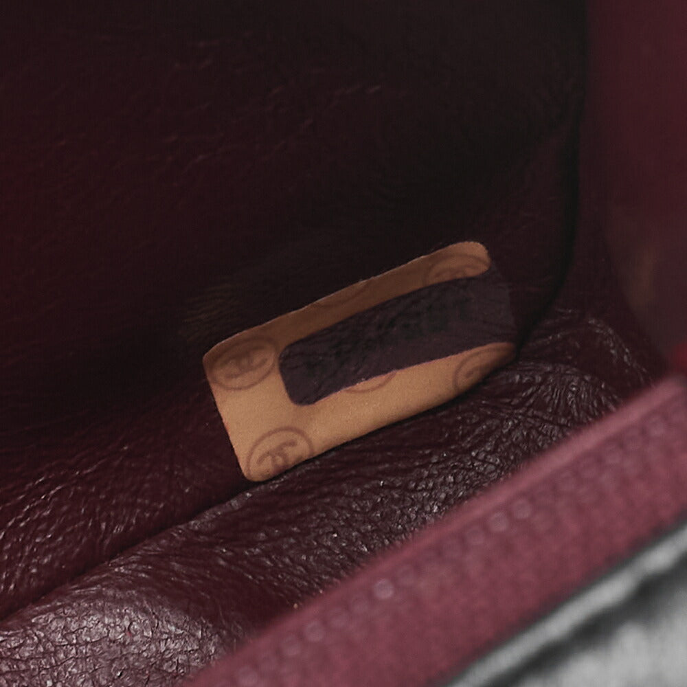 CHANEL Matelasse Diana Flap 25cm Chain Shoulder Lambskin Black Gold-Tone Hardware, Pre-Owned