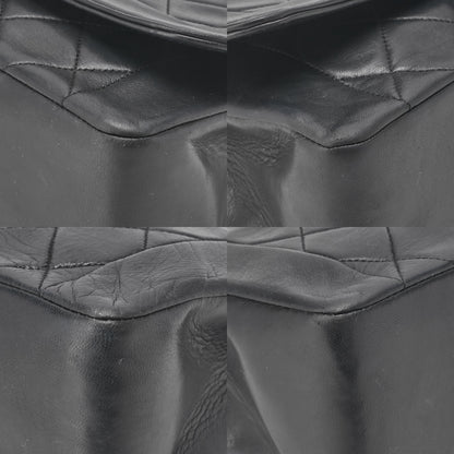 CHANEL Matelasse Diana Flap 25cm Chain Shoulder Lambskin Black Gold-Tone Hardware, Pre-Owned