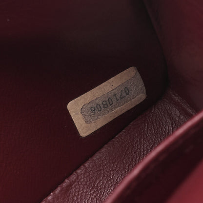 CHANEL Chain Shoulder Bag Matelasse Double Flap 25cm Lambskin Black Gold-Tone Hardware, Pre-Owned