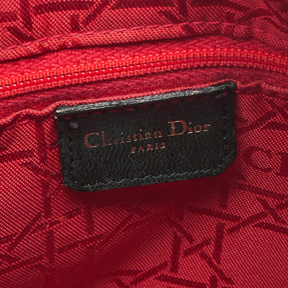 Dior Lady Dior Cannage Handbag Lambskin Gold-Tone Hardware, Pre-Owned