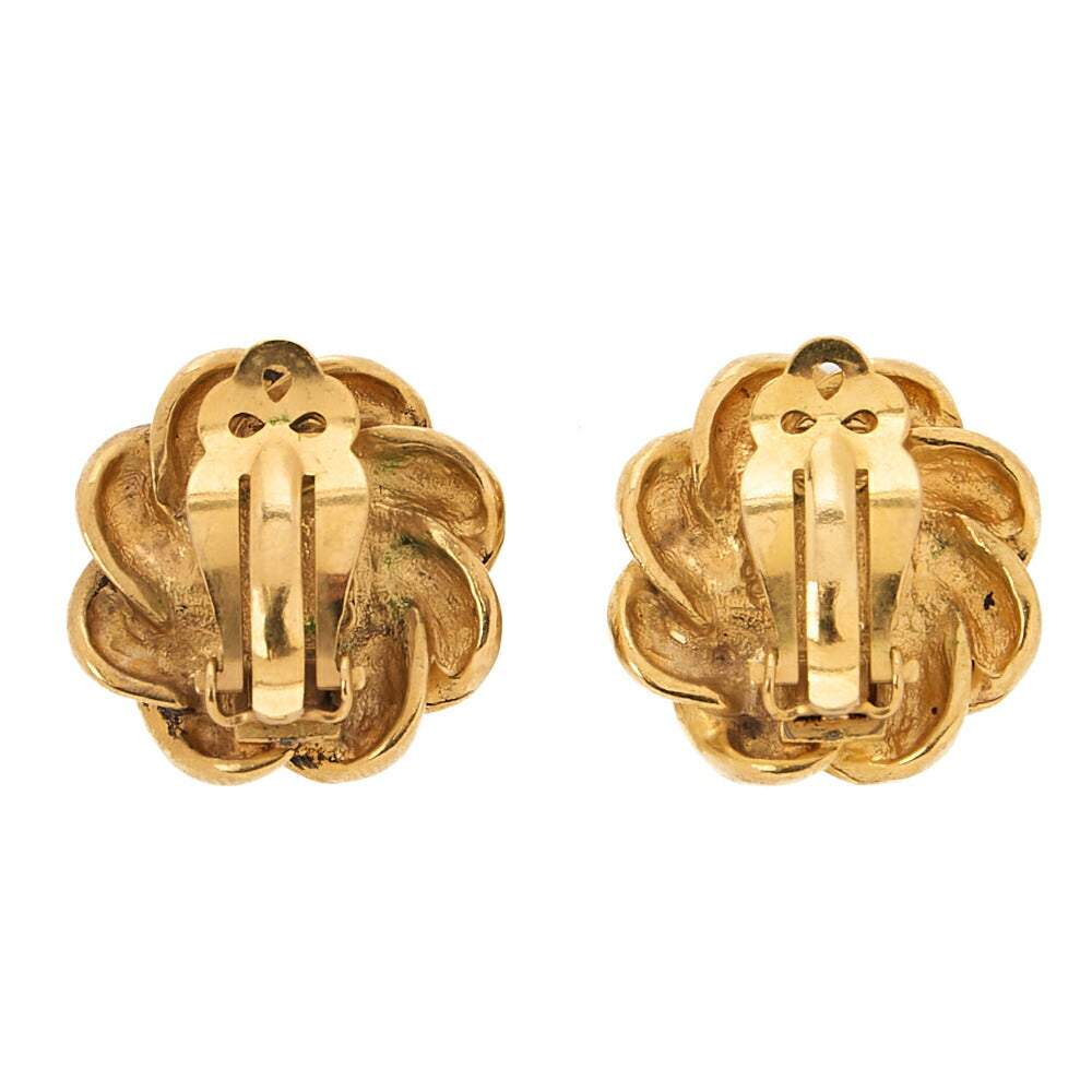 CHANEL Chanel Earrings 2180 GP X Faux Pearl Gold Gold-Tone Hardware, Pre-Owned