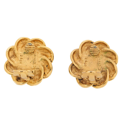 CHANEL Chanel Earrings 2180 GP X Faux Pearl Gold Gold-Tone Hardware, Pre-Owned