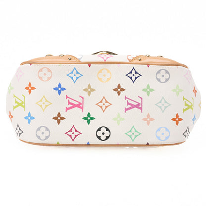 LOUIS VUITTON Monogram Multicolor Marilyn One Shoulder M40127 White Gold-Tone Hardware, Pre-Owned