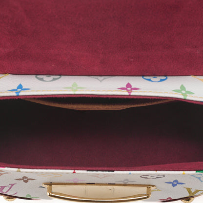 LOUIS VUITTON Monogram Multicolor Marilyn One Shoulder M40127 White Gold-Tone Hardware, Pre-Owned