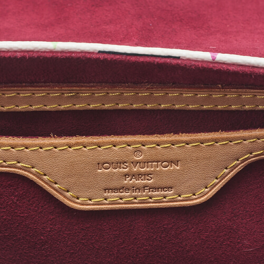 LOUIS VUITTON Monogram Multicolor Marilyn One Shoulder M40127 White Gold-Tone Hardware, Pre-Owned