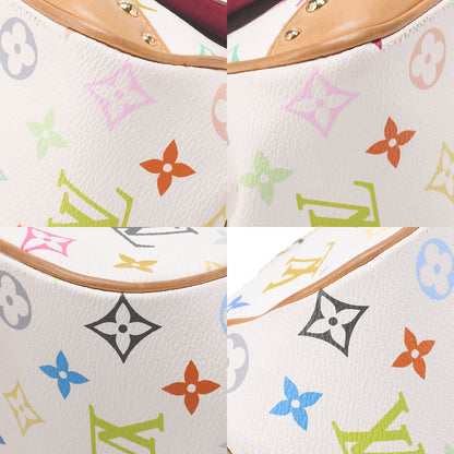 LOUIS VUITTON Monogram Multicolor Marilyn One Shoulder M40127 White Gold-Tone Hardware, Pre-Owned