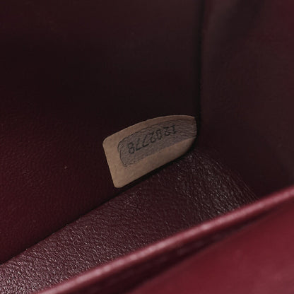 CHANEL Lambskin Matelasse W Flap 25 Chain Shoulder Black Gold-Tone Hardware, Pre-Owned