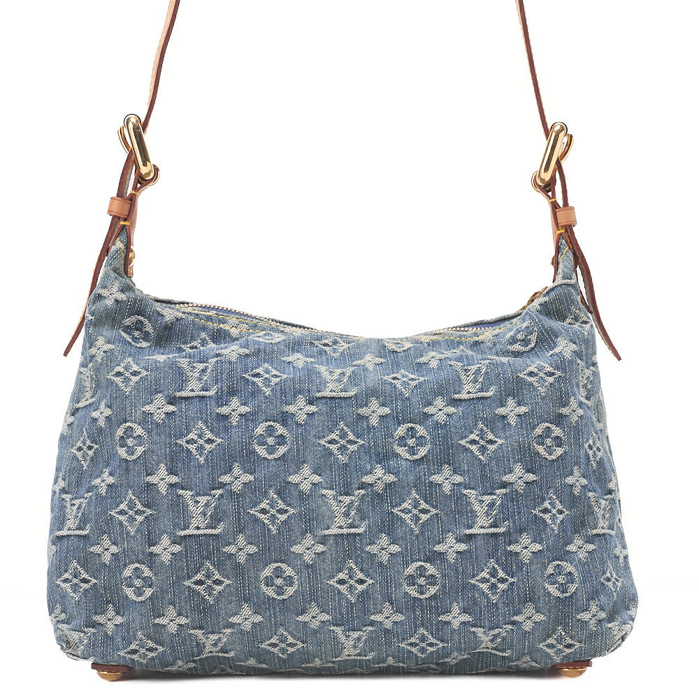 LOUIS VUITTON Monogram Monogram Denim Buggy PM M95049 Gold-Tone Hardware, Pre-Owned
