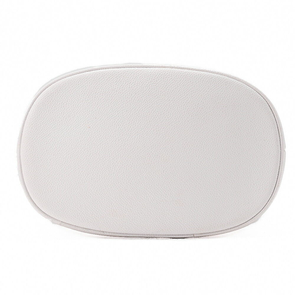 CHANEL Caviar Skin Coco Mark with Ball Charm Drawstring Shoulder Bag Gold-Tone Hardware, Pre-Owned