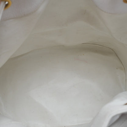 CHANEL Caviar Skin Coco Mark with Ball Charm Drawstring Shoulder Bag Gold-Tone Hardware, Pre-Owned