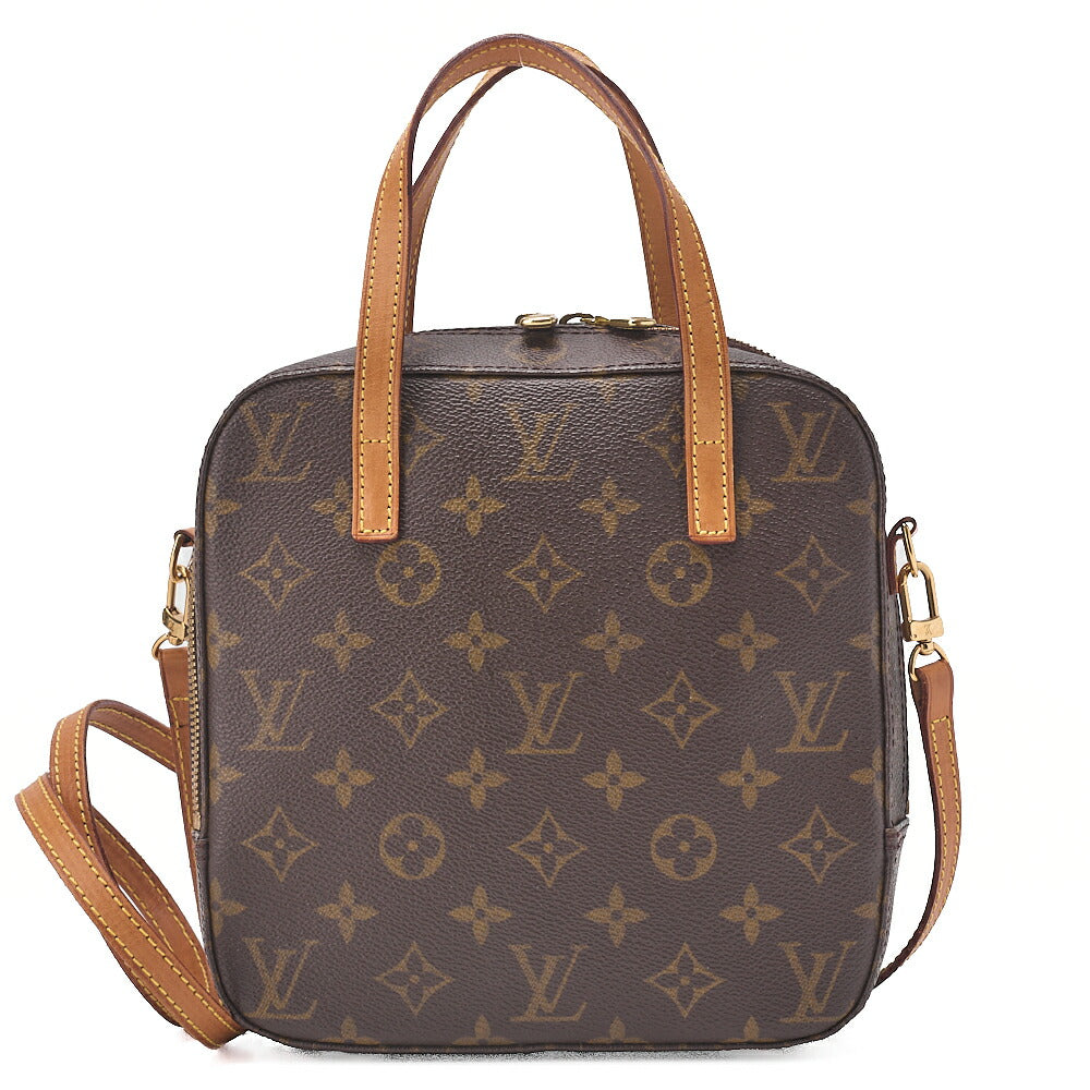 LOUIS VUITTON Louis Vuitton Monogram Spontini 2WAY Handbag M51242 Gold-Tone Hardware, Pre-Owned