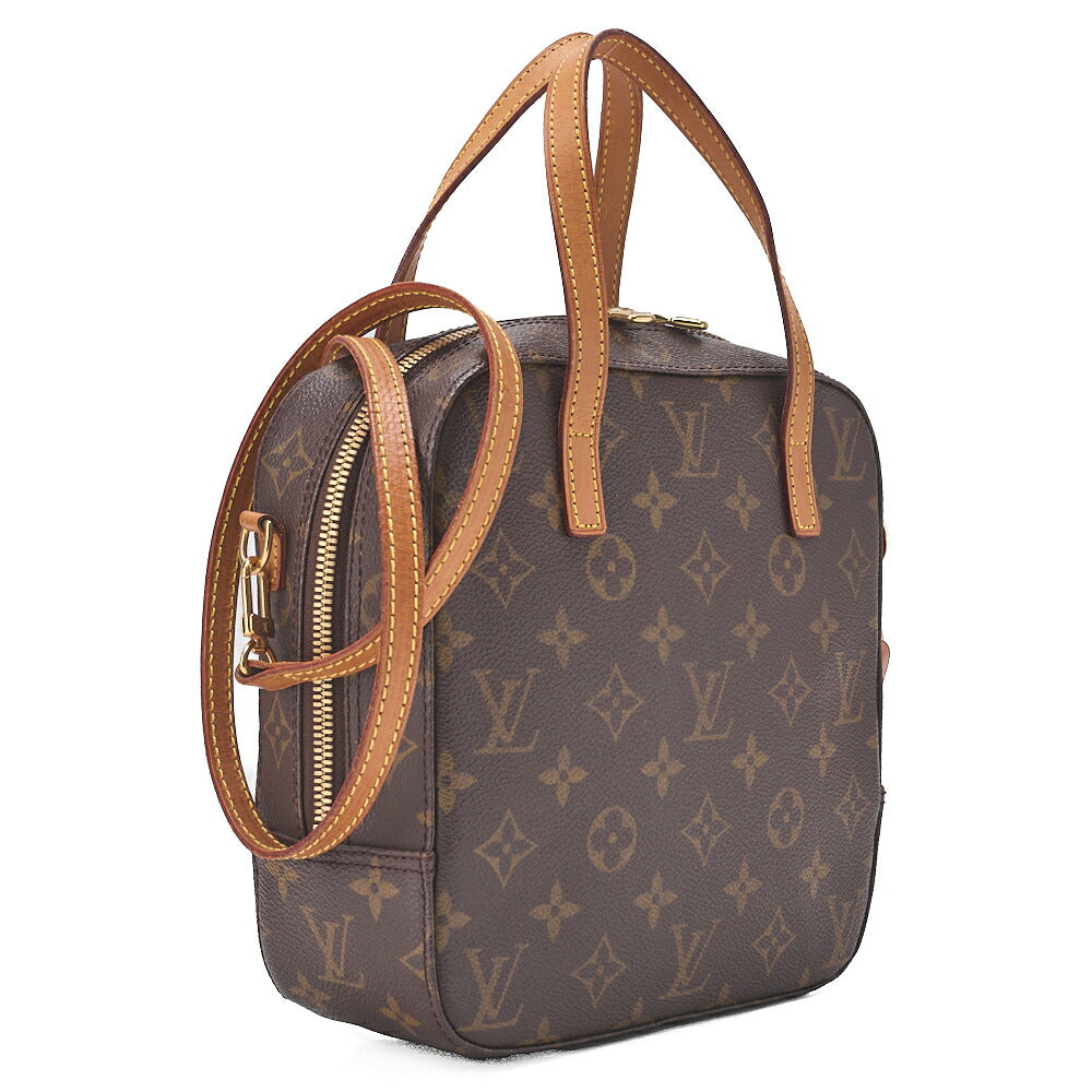 LOUIS VUITTON Louis Vuitton Monogram Spontini 2WAY Handbag M51242 Gold-Tone Hardware, Pre-Owned