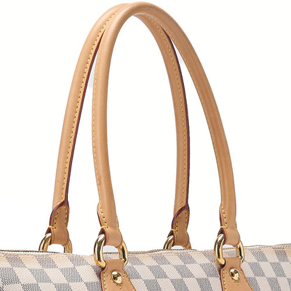 LOUIS VUITTON Louis Vuitton Damier Azul Saleya MM Tote Bag N51185 Gold-Tone Hardware, Pre-Owned