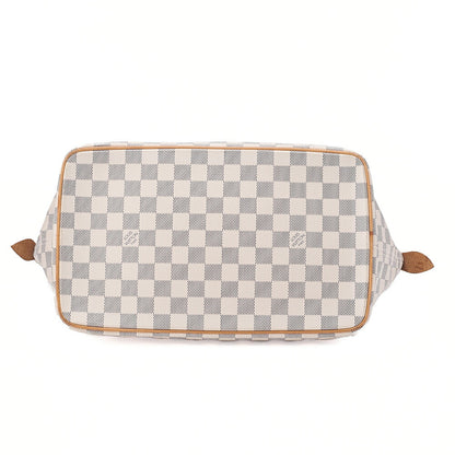 LOUIS VUITTON Louis Vuitton Damier Azul Saleya MM Tote Bag N51185 Gold-Tone Hardware, Pre-Owned