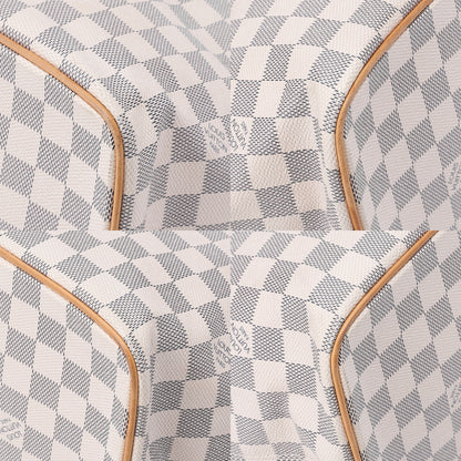 LOUIS VUITTON Louis Vuitton Damier Azul Saleya MM Tote Bag N51185 Gold-Tone Hardware, Pre-Owned