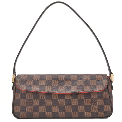 LOUIS VUITTON Louis Vuitton Damier Recolator Shoulder N51299 Brown Gold-Tone Hardware, Pre-Owned