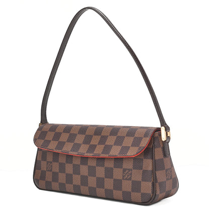 LOUIS VUITTON Louis Vuitton Damier Recolator Shoulder N51299 Brown Gold-Tone Hardware, Pre-Owned