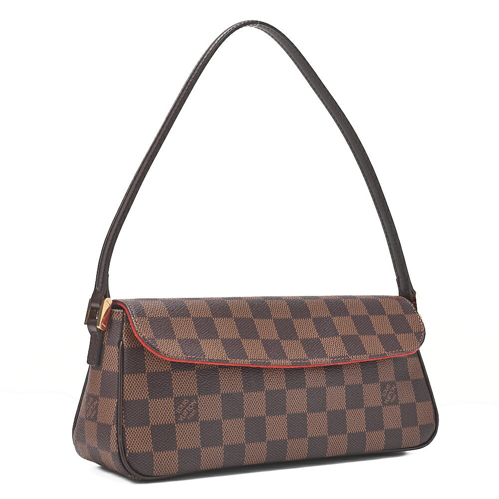 LOUIS VUITTON Louis Vuitton Damier Recolator Shoulder N51299 Brown Gold-Tone Hardware, Pre-Owned