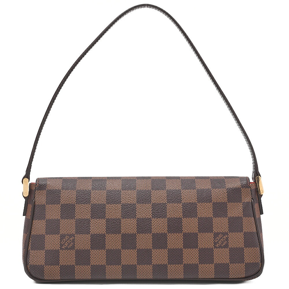 LOUIS VUITTON Louis Vuitton Damier Recolator Shoulder N51299 Brown Gold-Tone Hardware, Pre-Owned
