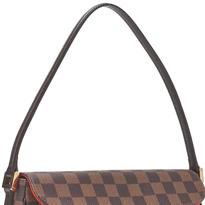 LOUIS VUITTON Louis Vuitton Damier Recolator Shoulder N51299 Brown Gold-Tone Hardware, Pre-Owned