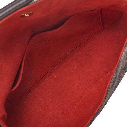 LOUIS VUITTON Louis Vuitton Damier Recolator Shoulder N51299 Brown Gold-Tone Hardware, Pre-Owned