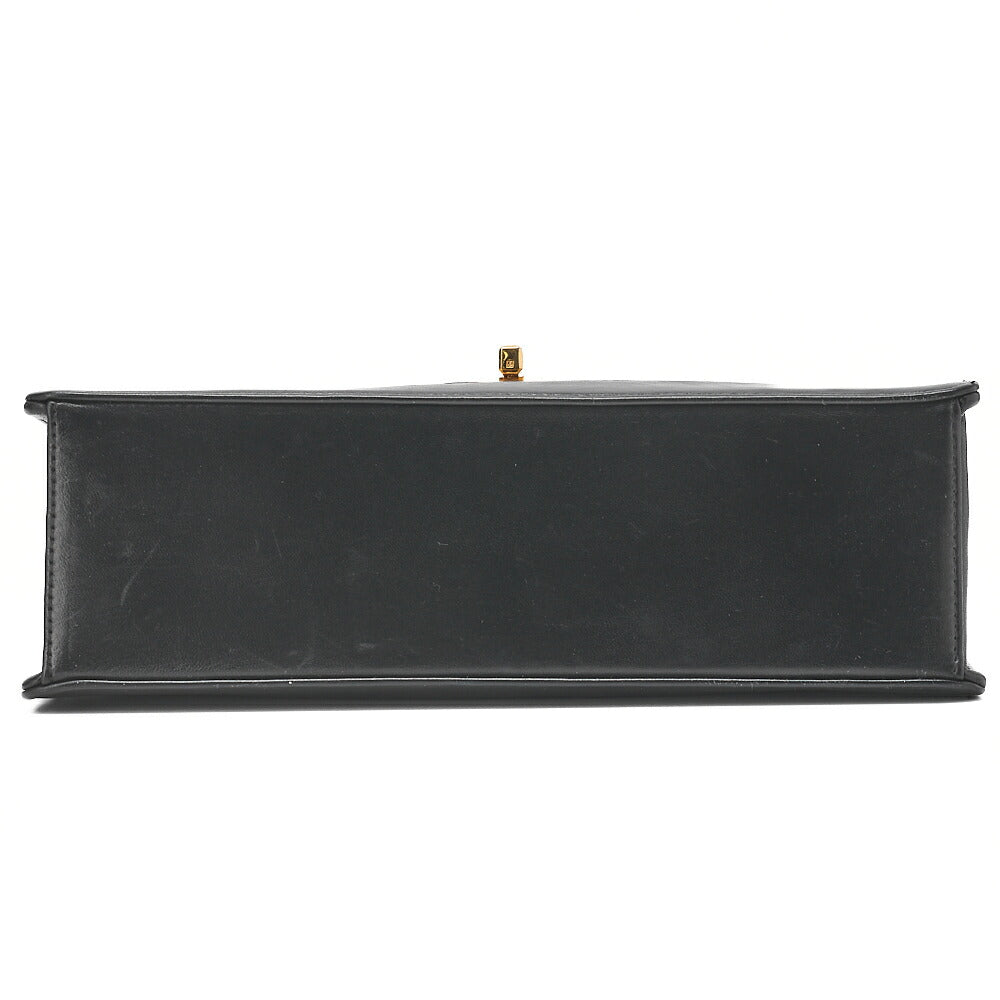 CHANEL Chain Shoulder Bag Matelasse 2.55 Turnlock Black Lambskin Gold-Tone Hardware, Pre-Owned