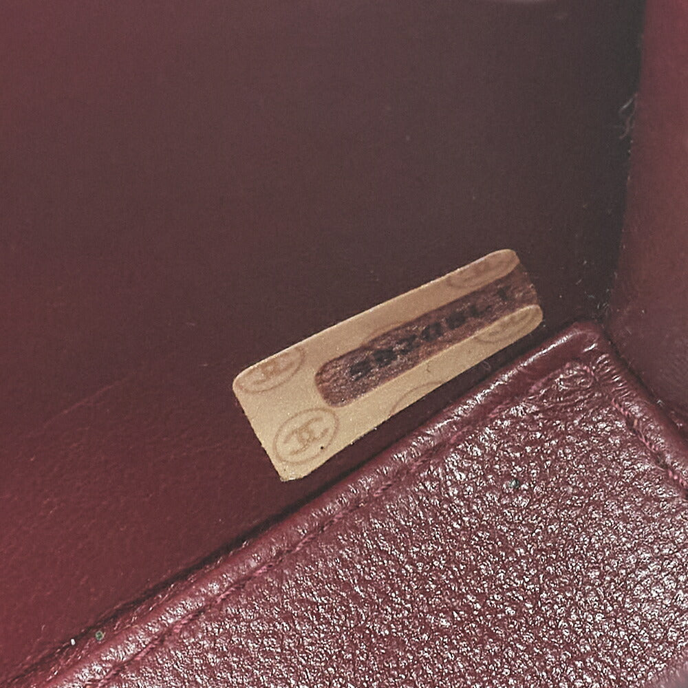 CHANEL Chain Shoulder Bag Matelasse 2.55 Turnlock Black Lambskin Gold-Tone Hardware, Pre-Owned