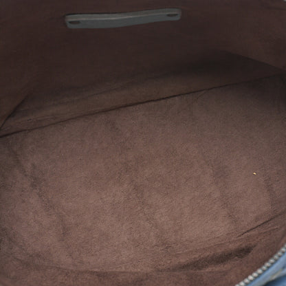 BOTTEGA VENETA Intrecciato Lambskin One Shoulder Back Light Blue Black-Tone Hardware, Pre-Owned