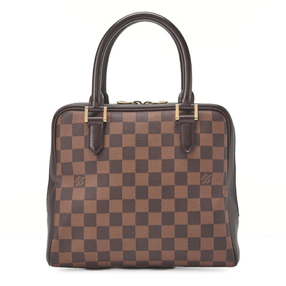 LOUIS VUITTON Louis Vuitton Damier Brera Handbag N51150 Brown Gold-Tone Hardware, Pre-Owned