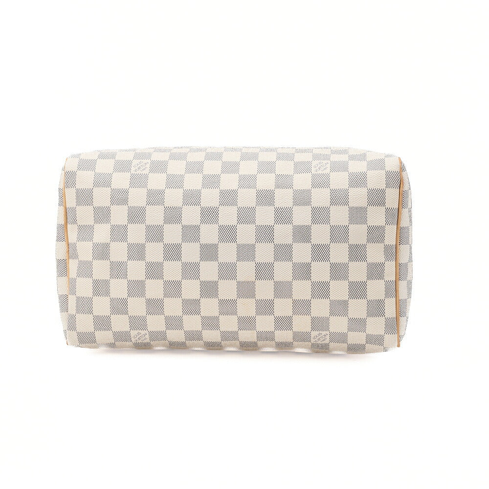 LOUIS VUITTON ルイヴィトン ダミエエベヌ スピーディ30 ハンドバッグ N41533 ゴールド金具 中古品