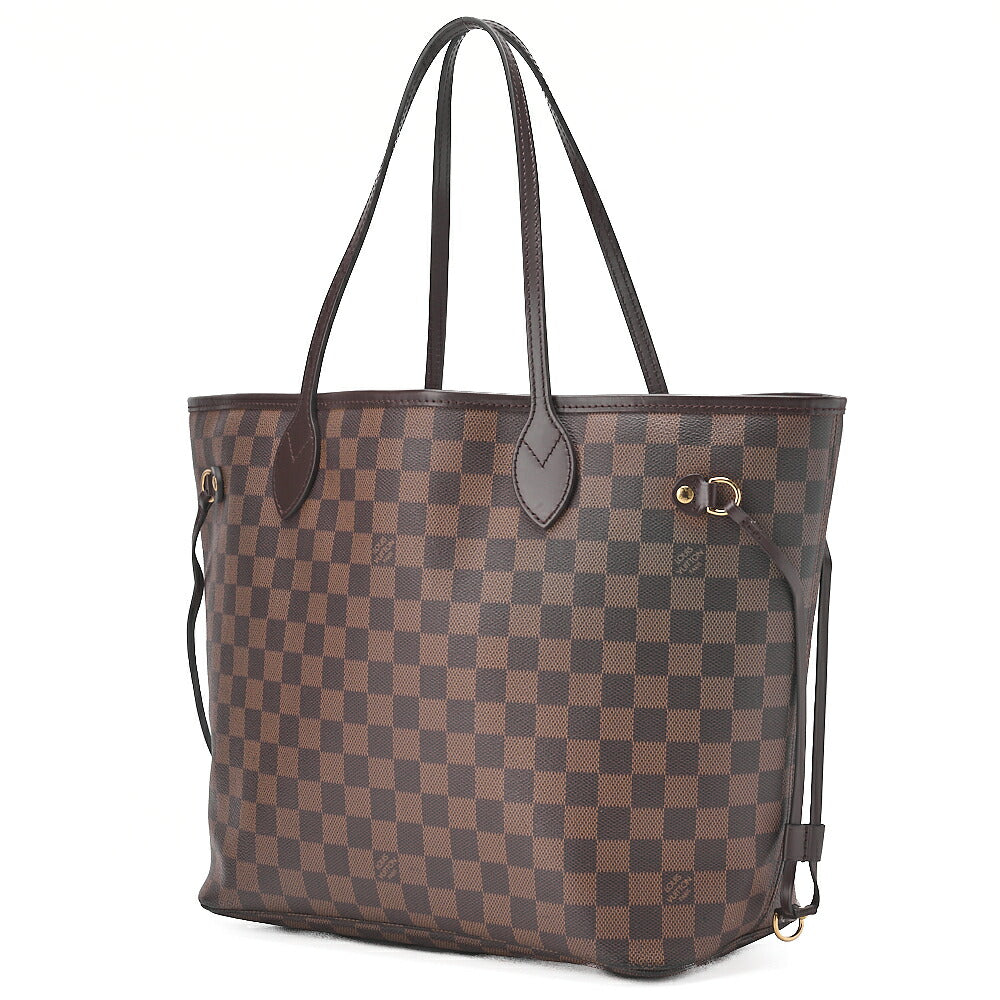 LOUIS VUITTON Louis Vuitton Damier Evenu Neverful MM Brown M40156 Gold-Tone Hardware, Pre-Owned