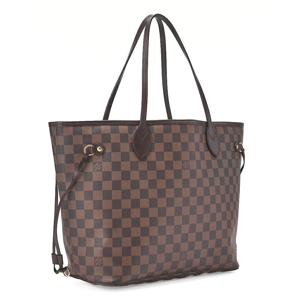LOUIS VUITTON Louis Vuitton Damier Evenu Neverful MM Brown M40156 Gold-Tone Hardware, Pre-Owned