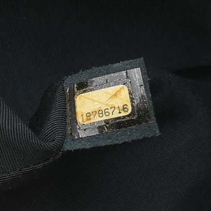 CHANEL Boy Chanel Matelasse Chain Shoulder Bag Soft Caviar Skin Black Silver-Tone Hardware, Pre-Owned