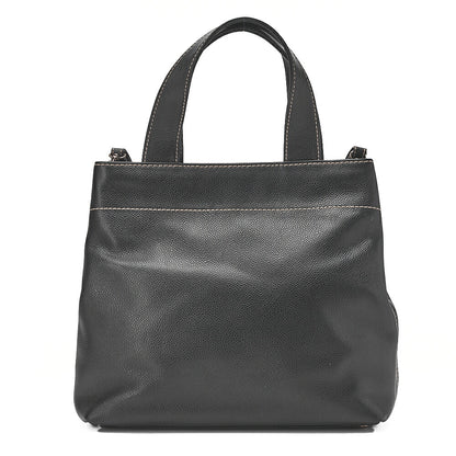 CHANEL Matelasse Tote Bag Handbag 2way Cocomark Caviar Skin Black Silver-Tone Hardware, Pre-Owned