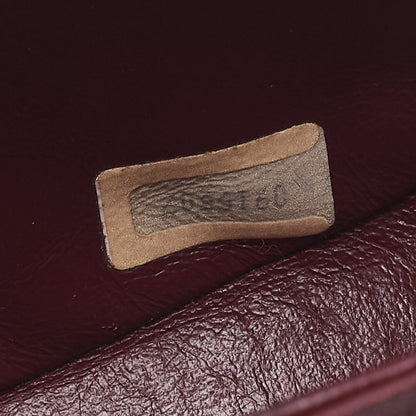 CHANEL Shoulder Bag Mini Matelasse 17cm Lambskin Half Round Flap Black Gold-Tone Hardware, Pre-Owned