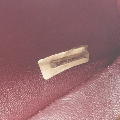 CHANEL Chain Shoulder Bag Mademoiselle Lambskin Shoulder Bag Black Gold-Tone Hardware, Pre-Owned