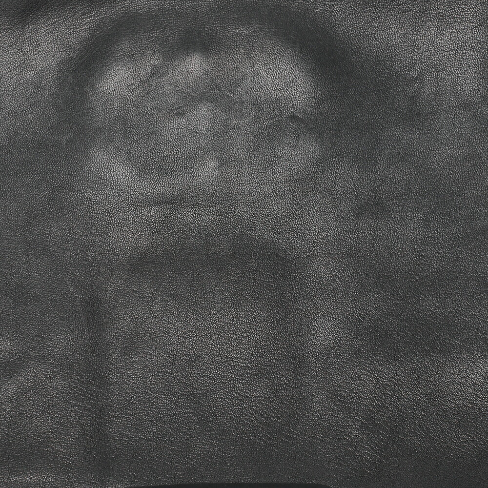 CHANEL Chain Shoulder Bag Wild Stitch Lambskin Big Coco Black Silver-Tone Hardware, Pre-Owned