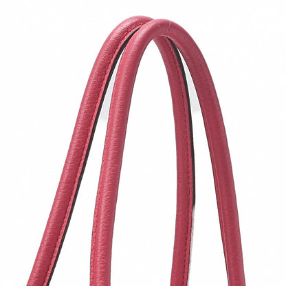HERMES ガーデンパーティPM ハンドバッグ ネゴンダ ブーゲンビリア シルバー金具 中古品