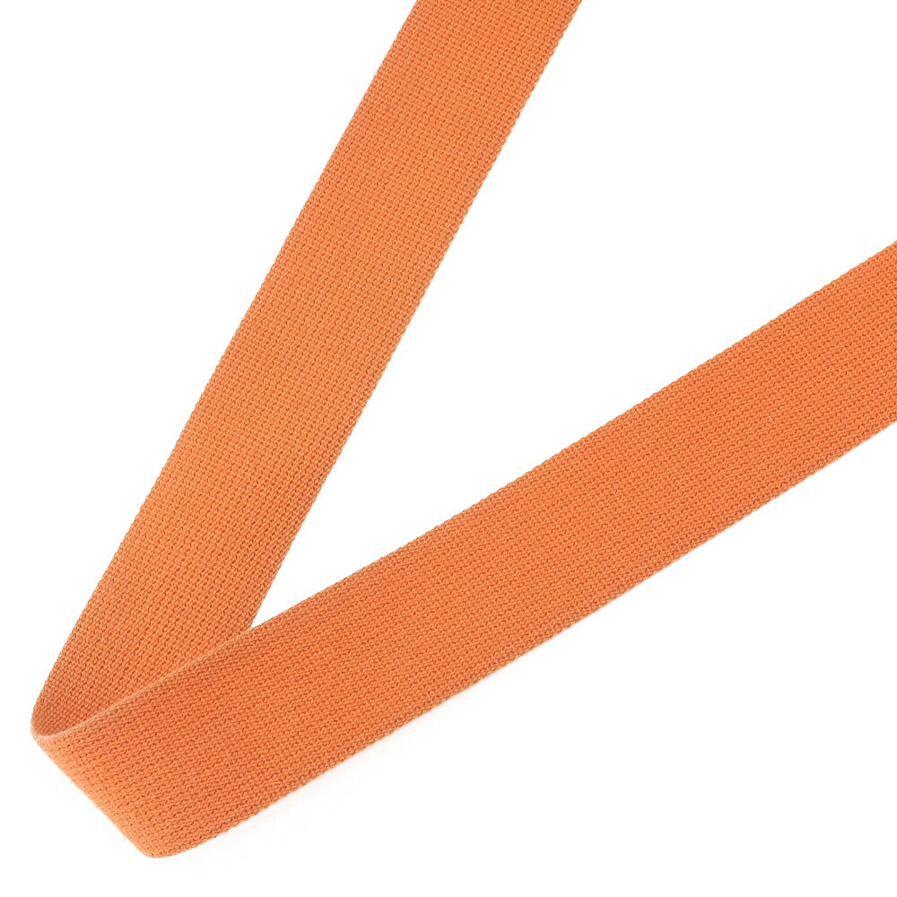 HERMES Evelyn PM Shoulder Bag Epson Orange Silver-Tone Hardware, Pre-Owned